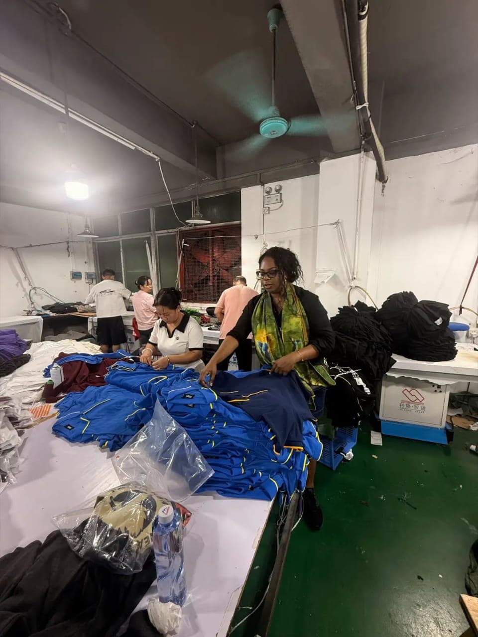 Garment factory inspection